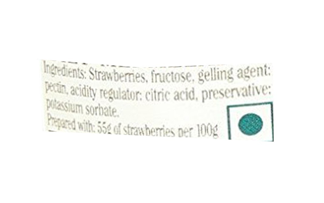 La Vieja Fabrica Strawberry Diet Mermelada (Jam)   Glass Jar  280 grams